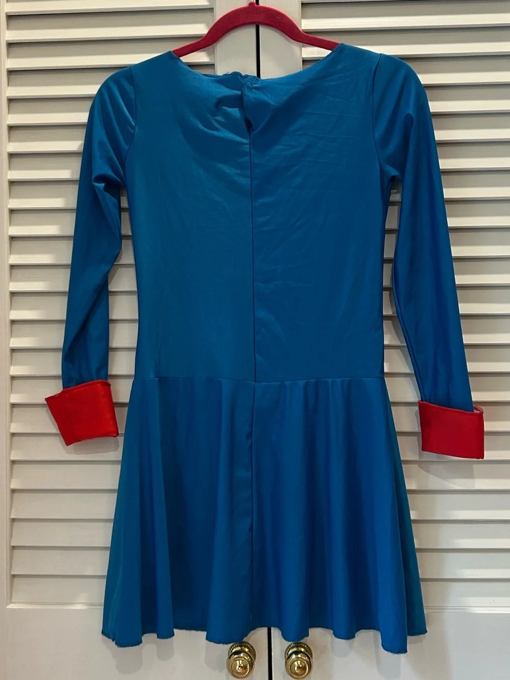 Marvel Girls Captain America Dress Halloween  Costume in Blue, Red, White.
